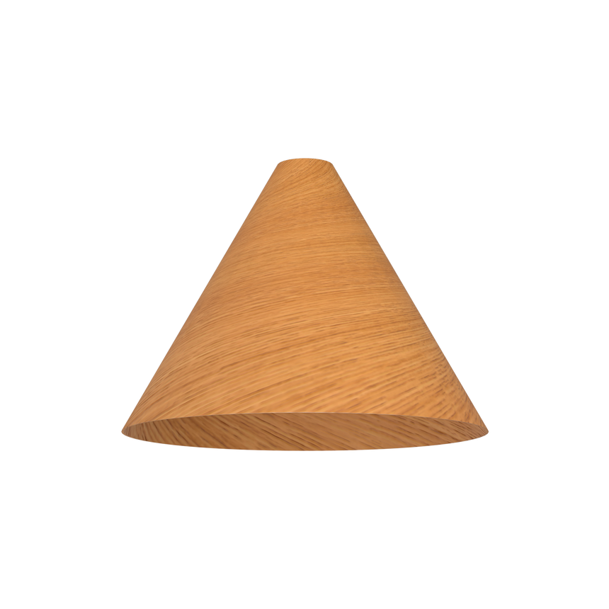 Pantalla lámpara ACB Aura haya Ø45cm 5PANT400045OAK - vista alternativa