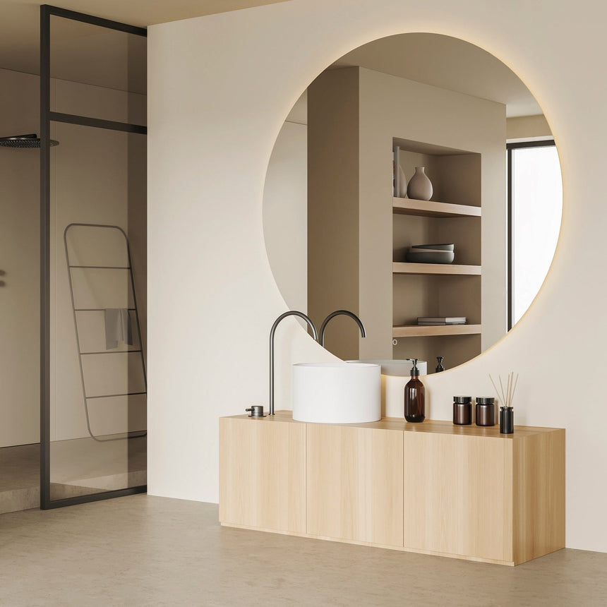 ACB Bari espejo baño LED interruptor táctil 80 A379920LB