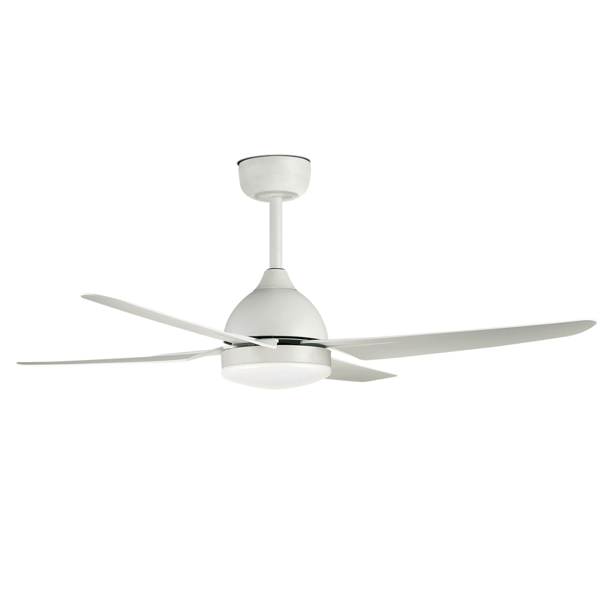 ACB Barine DC Ceiling Fan Matte White LED + DC Motor, Remote Control, Dimmable, Step Regulator 3000-4000-6000 V25064231B
