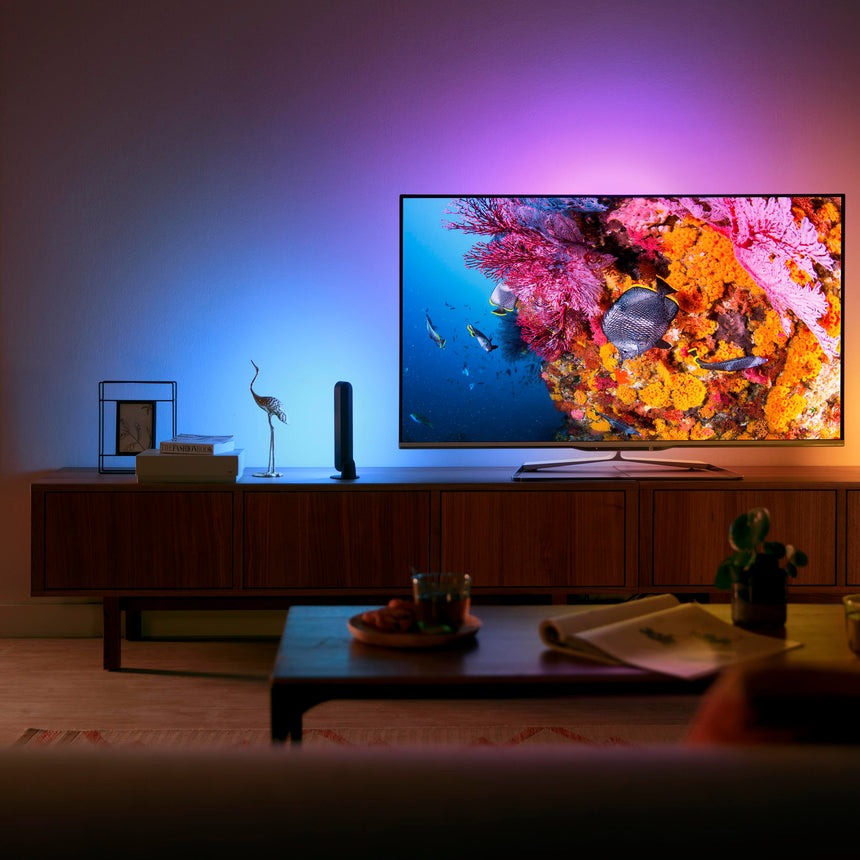 Philips Hue White and Color Ambiance Lámpara de mesa Play negro RGBW 7W 7820230P7 530lm - imagen 5