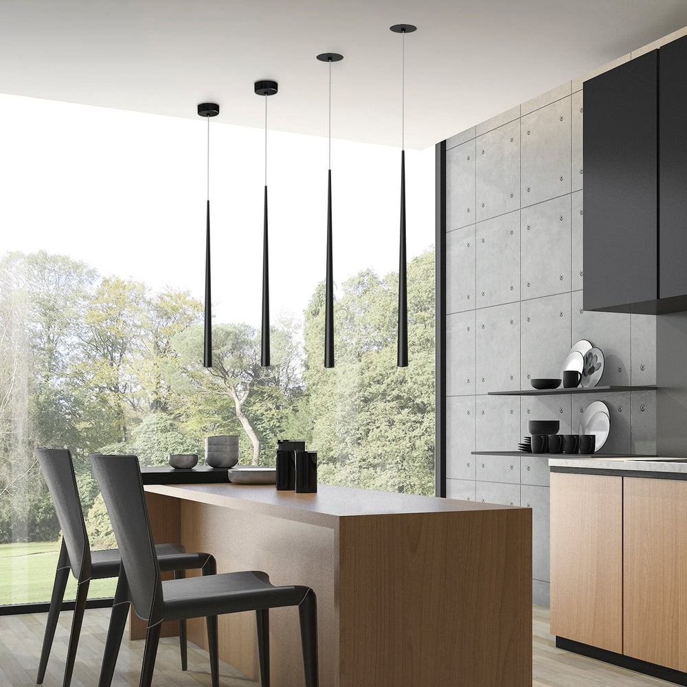 ACB Bendis Pendant Light Black LED 5W 3000K 600lm, CRI90 I, Integrated LED C356220N