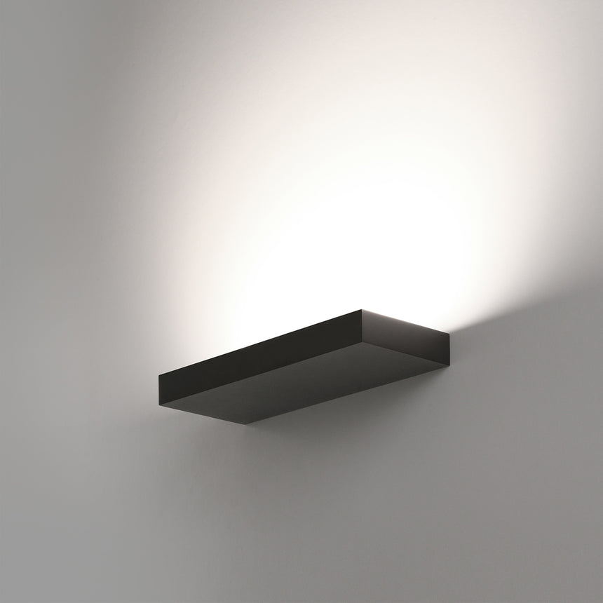 Lámpara de pared aplique ACB Brick negro texturado A3972172N