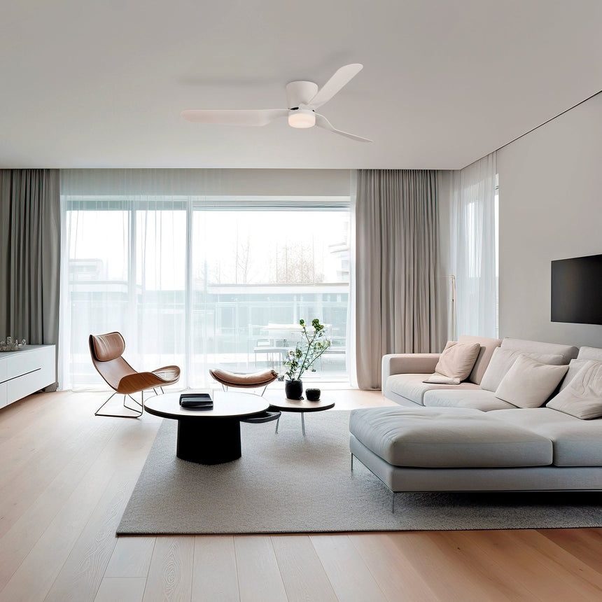 ACB Brisa Ventilador de techo LED motor DC blanco mando a distancia V2503520B