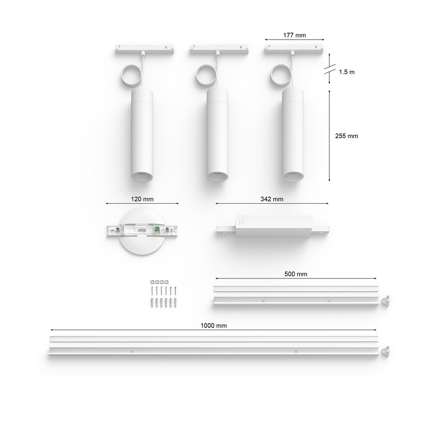 Philips Hue White and Color Ambiance Lámpara colgante Perifo blanco RGBW 5W 871951440774900 - imagen 6