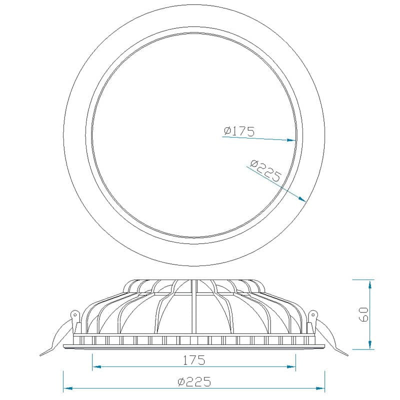 Mantra Cabrera Empotrable LED blanco C0043