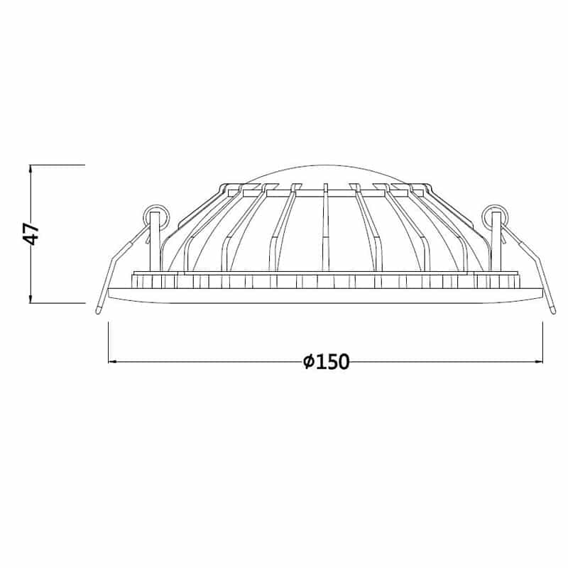 Mantra Cabrera Empotrable LED blanco C0048