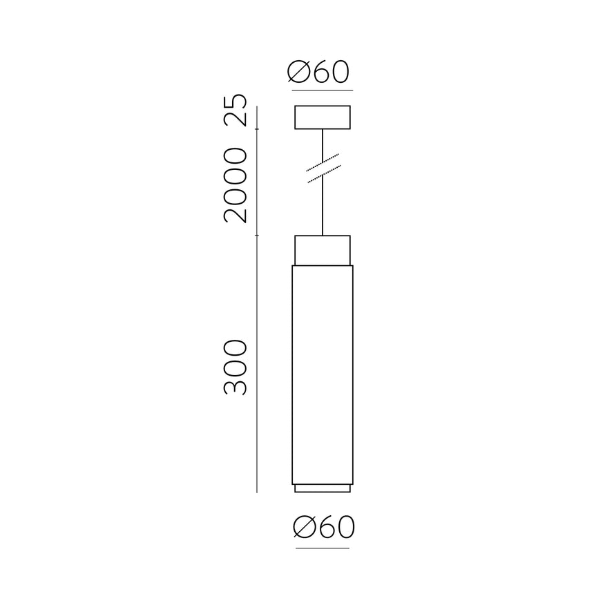 ACB Lux Lámpara de techo colgante Oro/Negro LED COB 13W 3000K C3989000ON