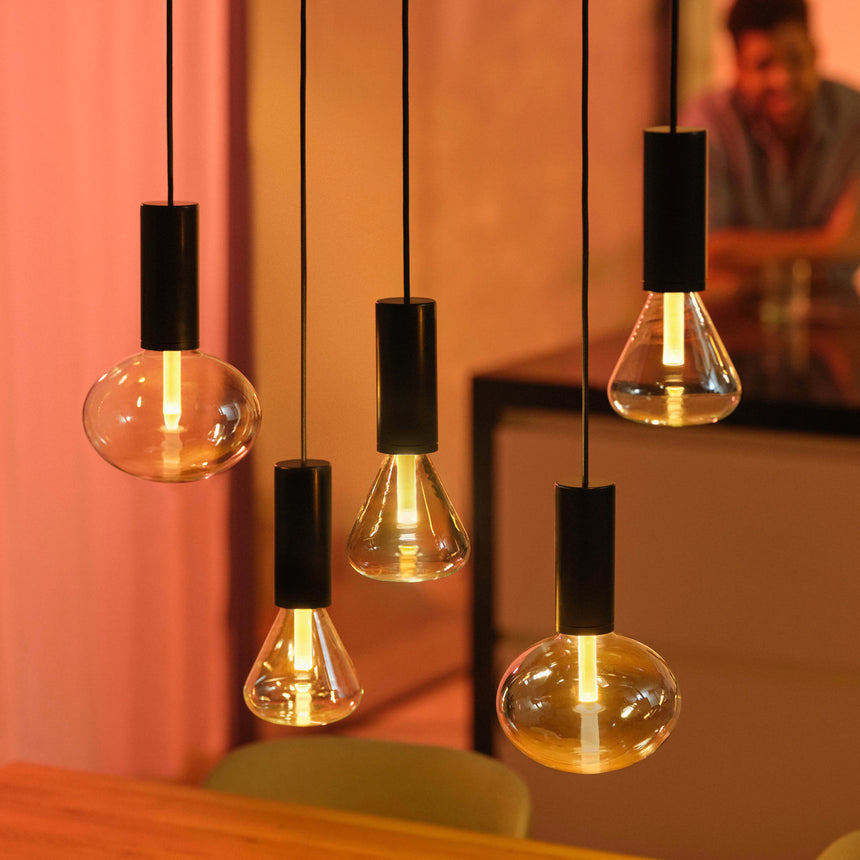 Philips Hue White and Color Ambiance Bombilla globo Lightguide RGBW E27 6,8W 8720169311954 - imagen 4