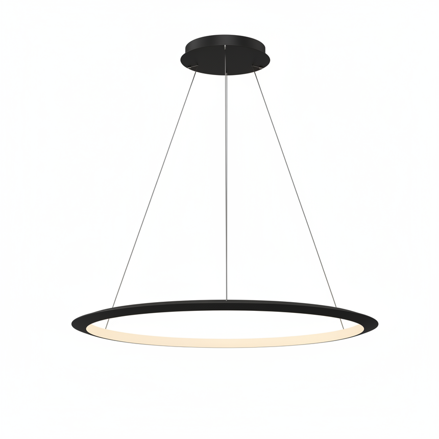 Lámpara de techo colgante LedsC4 Circular Inward Surface grande LED Ø90cm CD4K-00V9AZDU14