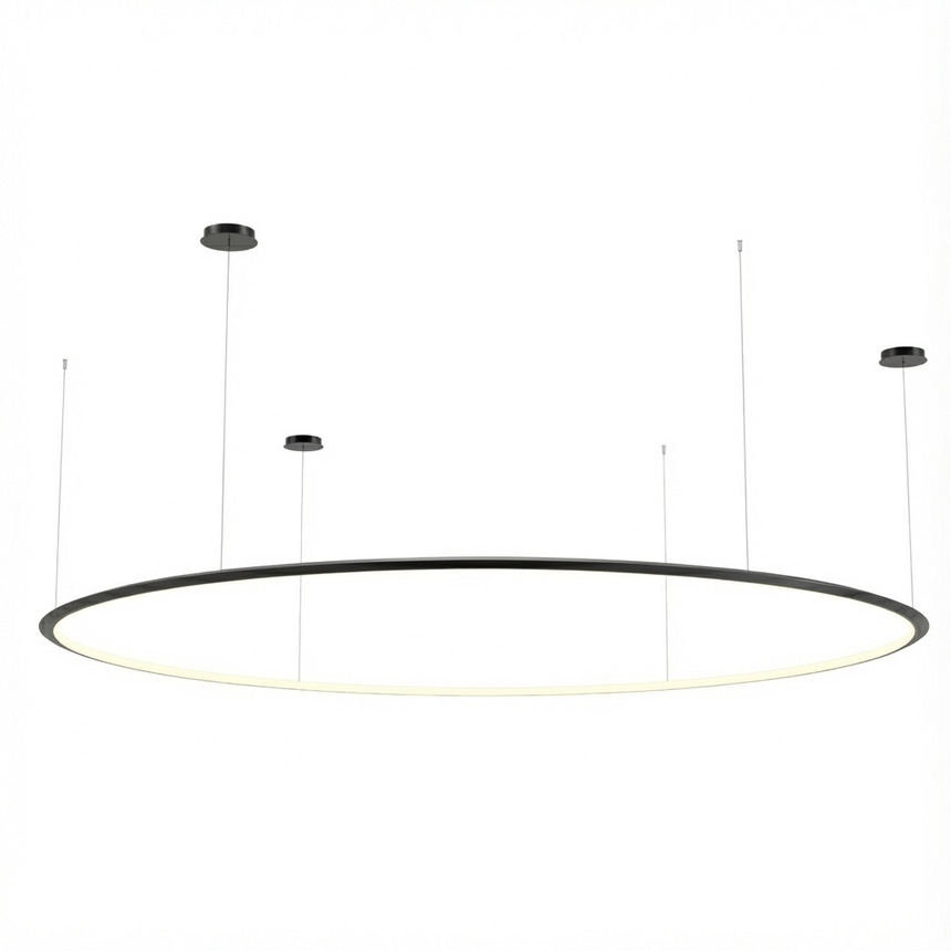 Lámpara de techo colgante LedsC4 Circular Inward Recessed grande LED Ø300cm CD5D-00V9AZDU14