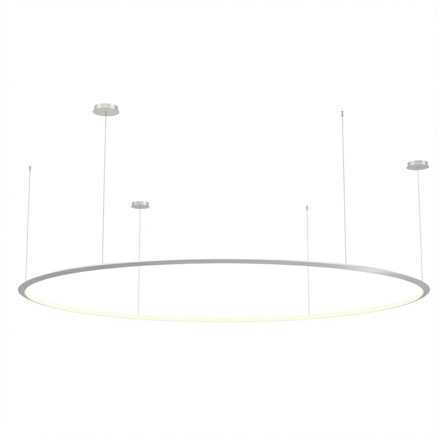 Lámpara de techo colgante LedsC4 Circular Inward Recessed grande LED Ø300cm CD5D-00V9AZDU14