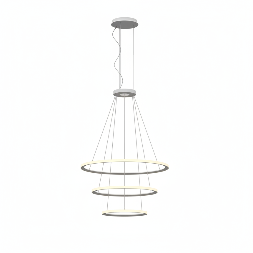 Lámpara de techo colgante LedsC4 Circular Outward 3 Rings ( ) grande LED CF4L-00V9AZDU14