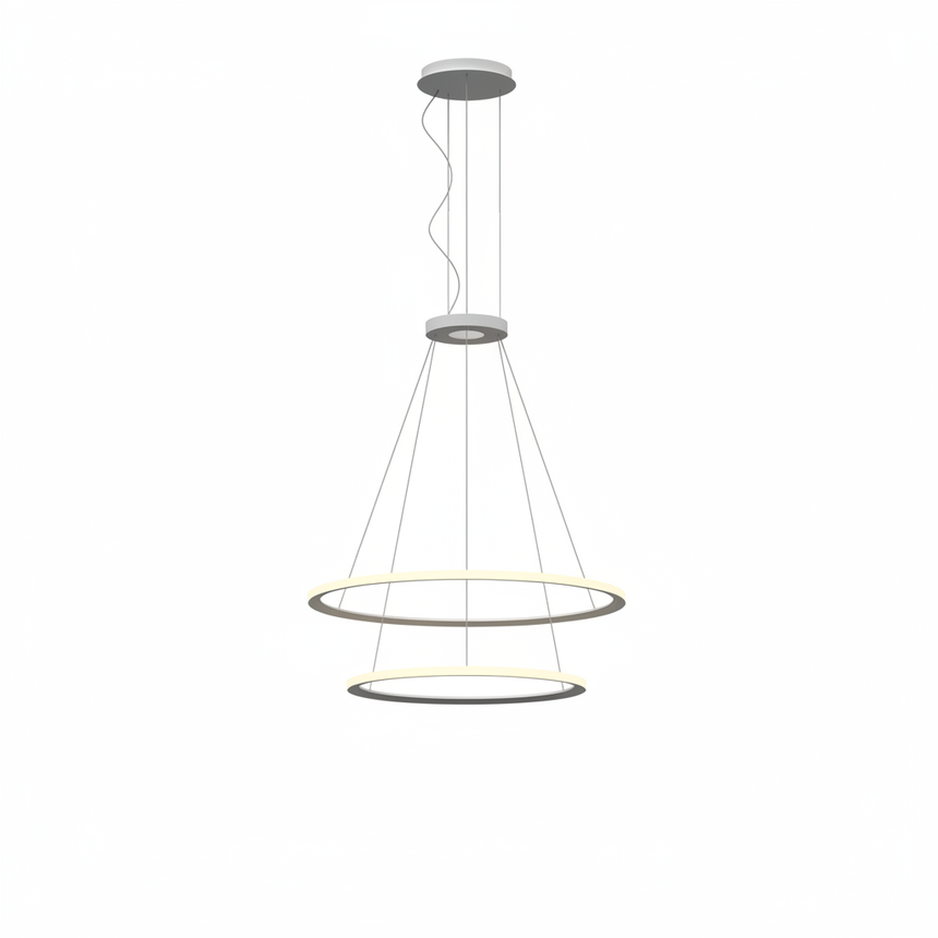 Lámpara de techo colgante LedsC4 Circular Outward 2 Rings ( ) grande LED CF4M-00V9AZDU14