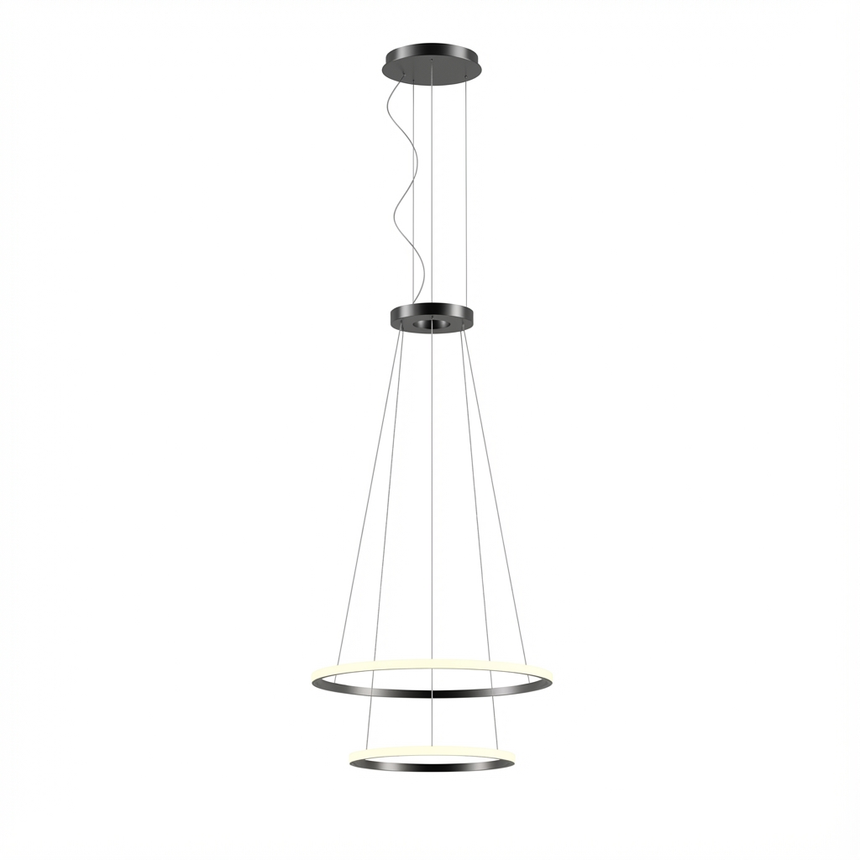 Lámpara de techo colgante LedsC4 Circular Outward 2 Rings ( ) grande LED CF4N-00V9AZDU14