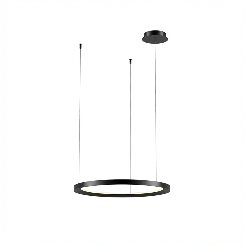 Lámpara de techo colgante LedsC4 Circular Outward Recessed LED Ø60cm CF5A-00V9AZDU14