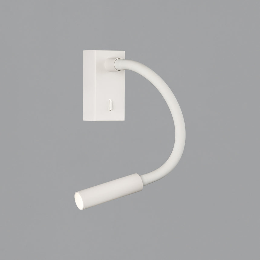 ACB Cio Aplique LED 3W 3000K con interruptor orientable blanco texturado A3239101B