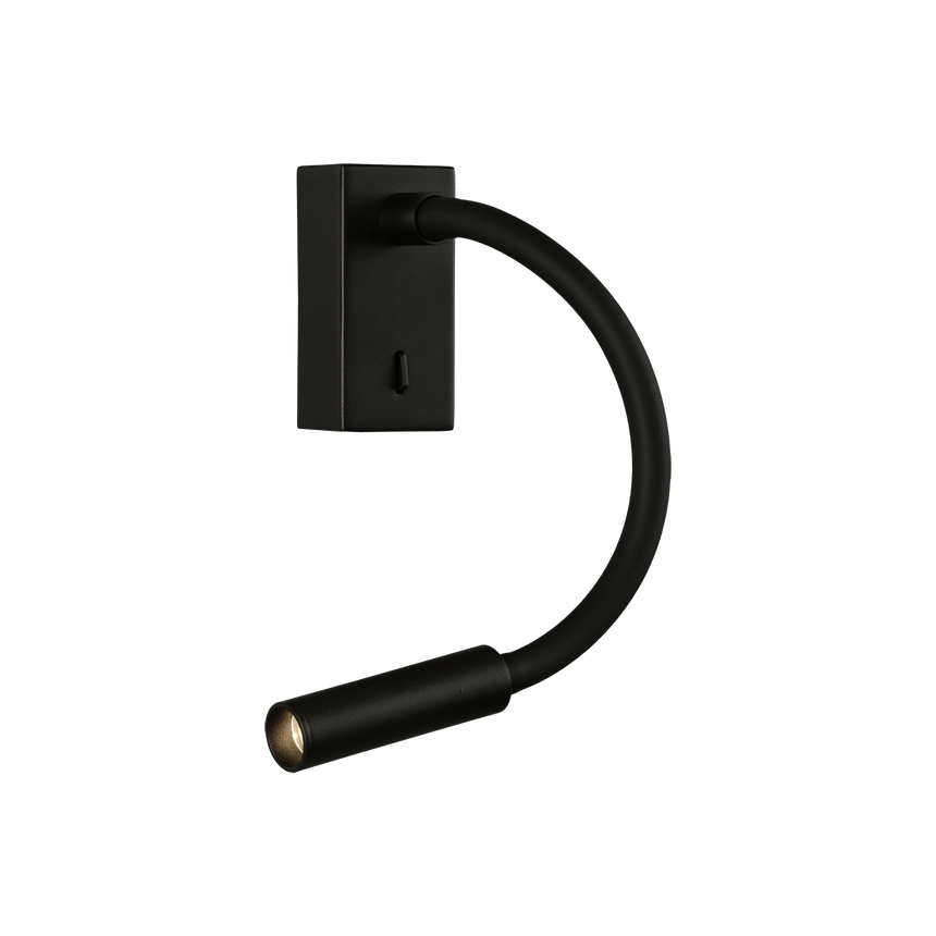 ACB Cio Aplique LED Negro Texturado 3W 3000K interruptor Orientable A3239101N