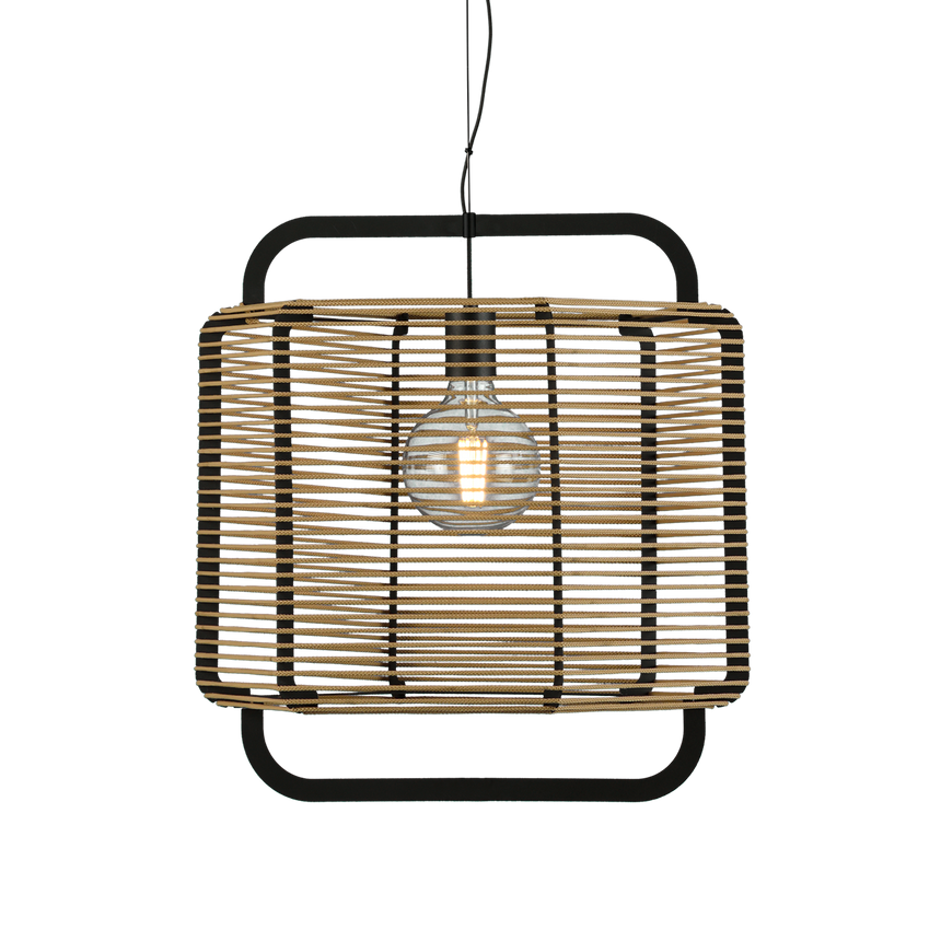 ACB Corda Pendant Light 3901/50 Textured Black/Sand, LED E27 15W, C39015NAR