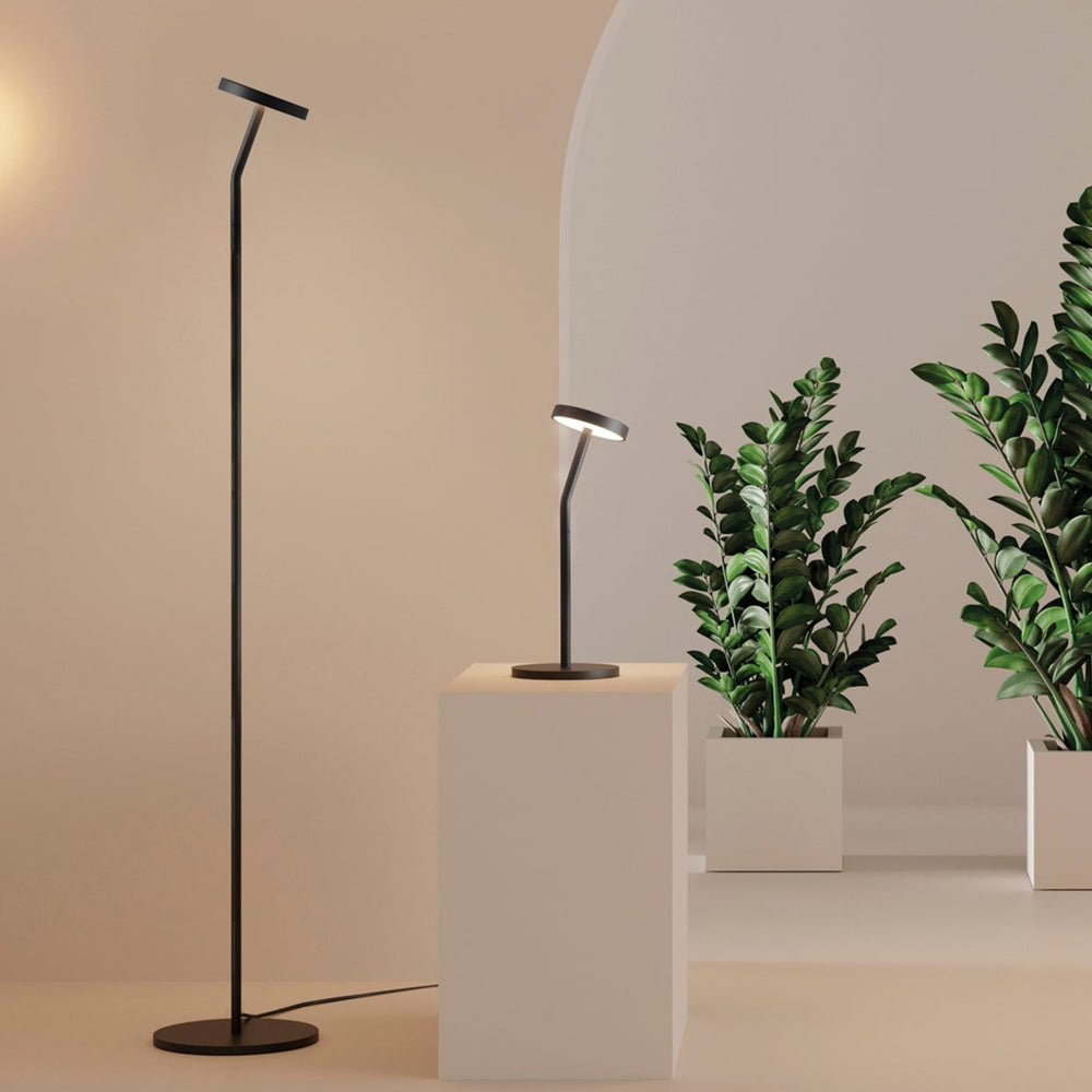 ACB Corvus Table Lamp 3945 Textured Black, LED 4.2W 3000K 530lm, CRI90 I, integrated LED, S3945000N cable switch