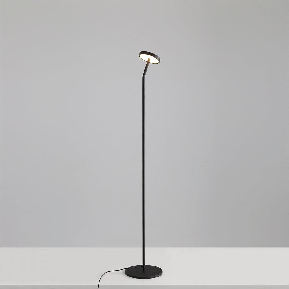 ACB Corvus Floor Lamp 3945 Textured Black, LED 7.5W 3000K 675lm, CRI90 I, Integrated LED, Cord Switch H3945000N