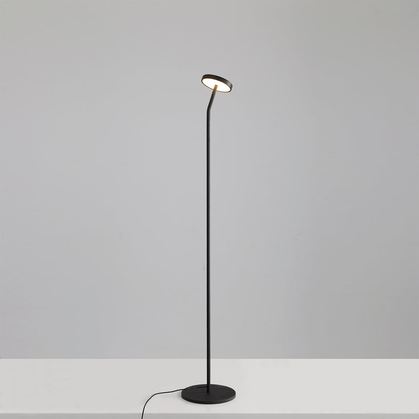 ACB Corvus Floor Lamp 3945 Textured Black, LED 7.5W 3000K 675lm, CRI90 I, Integrated LED, Cord Switch H3945000N
