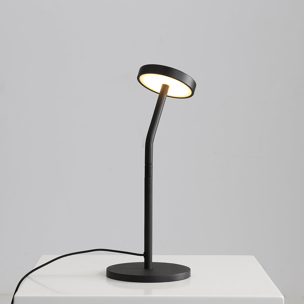 ACB Corvus Table Lamp 3945 Textured Black, LED 4.2W 3000K 530lm, CRI90 I, integrated LED, S3945000N cable switch