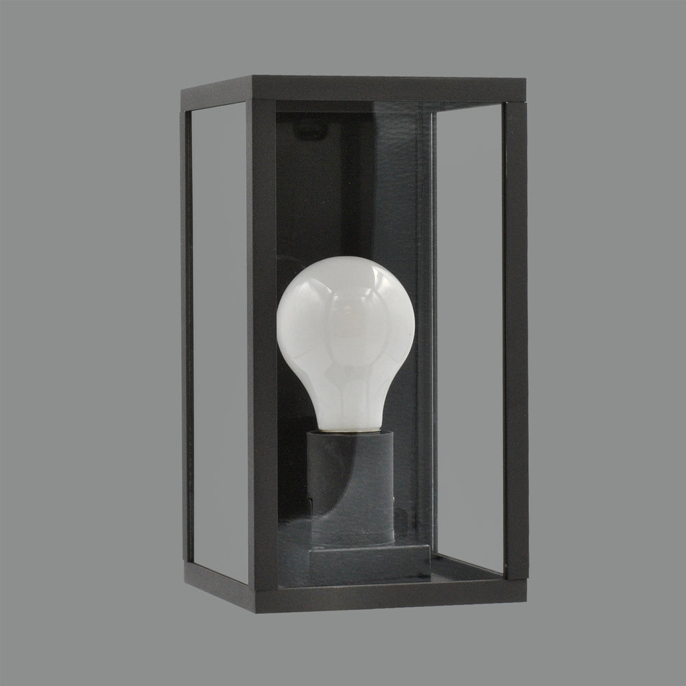 ACB Cube Wall Lamp 16/2039-12 Anthracite Textured, LED E27 15W, IP54 A20391GR