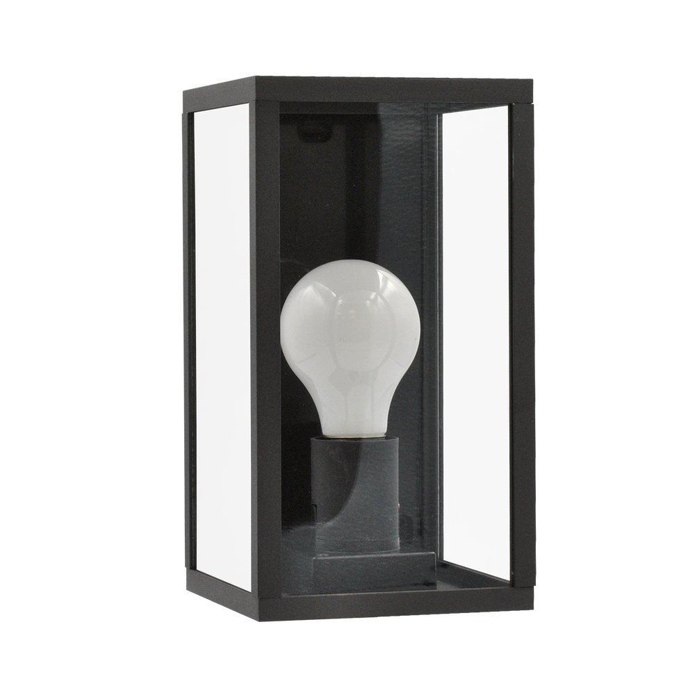 ACB Cube Wall Lamp 16/2039-12 Anthracite Textured, LED E27 15W, IP54 A20391GR