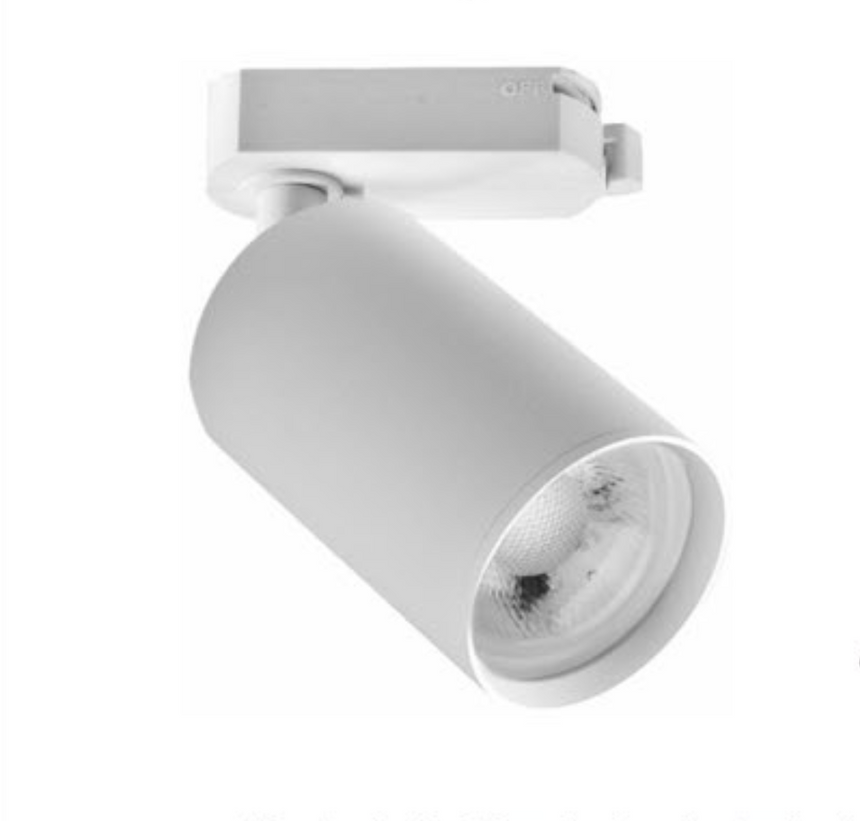 Muñoz Foco carril monofásico blanco 650T16