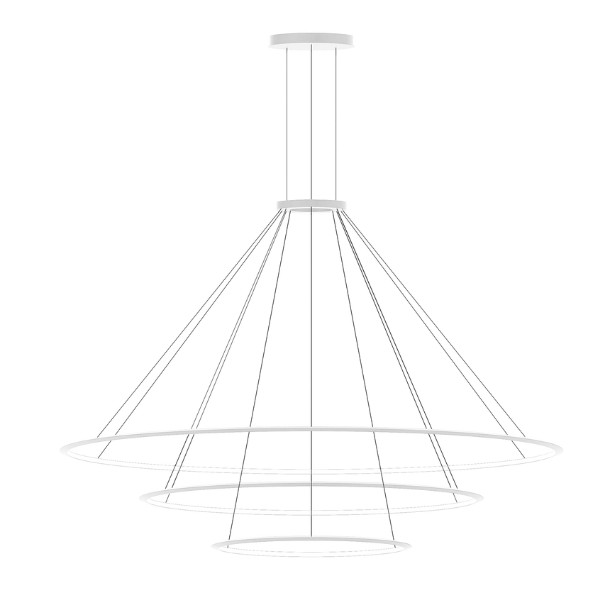 Lámpara de techo colgante LedsC4 Circular Inward 3 Rings ( ) grande LED CD4G-00V9AZDU14