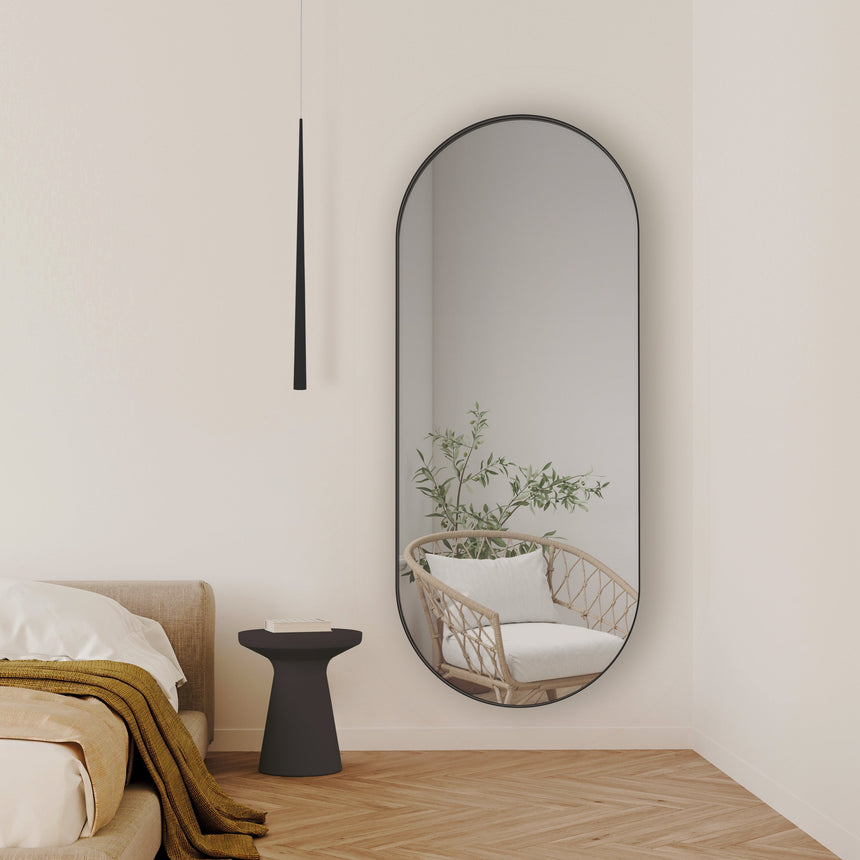 ACB Daniela Mirror 170x70cm black A9755140N
