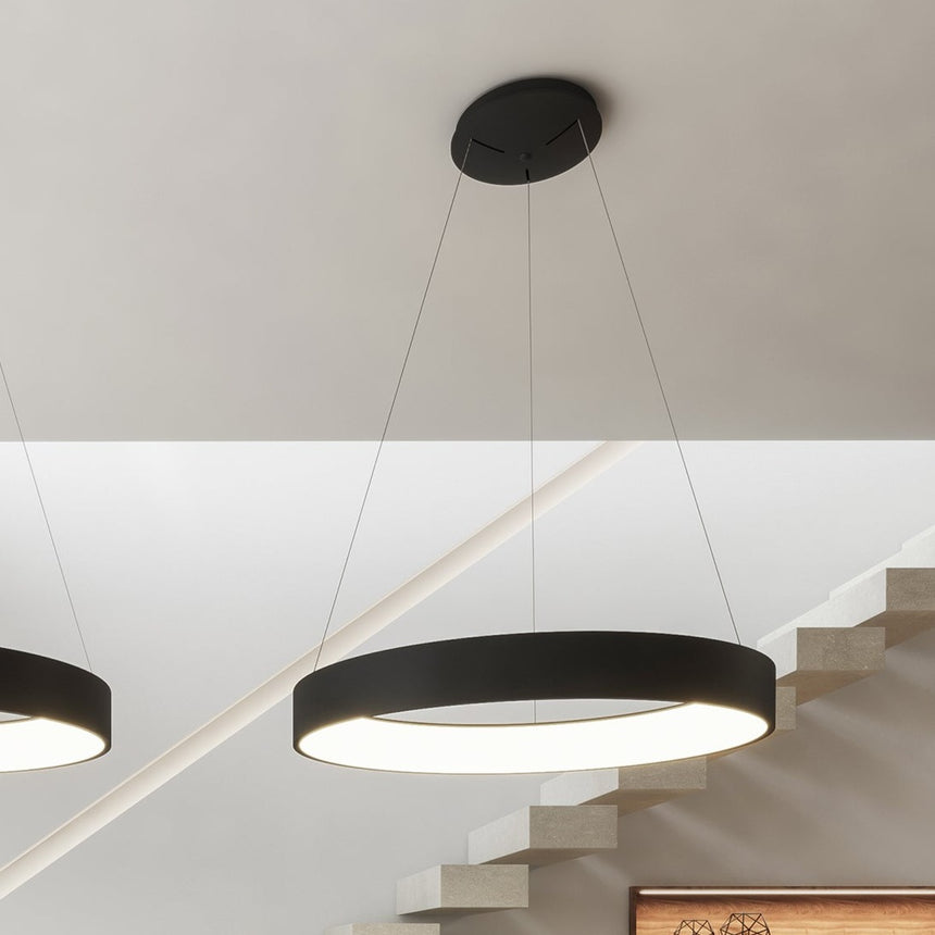 ACB Dilga Pendant Ceiling Light Black LED Slide Switch C3450470N