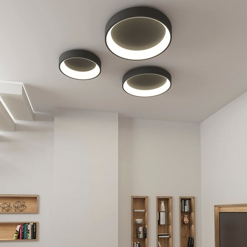 ACB Dilga Plafón negro LED Slide Switch P3450170N