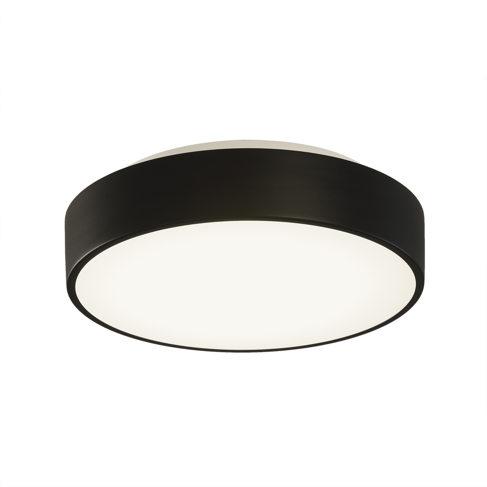 ACB Dins ceiling light 395/32 Matte Black, LED 24W 2520lm, CRI90 I IP44, integrated LED, Kelvin 2700K-3000K Slide Switch P0395270N