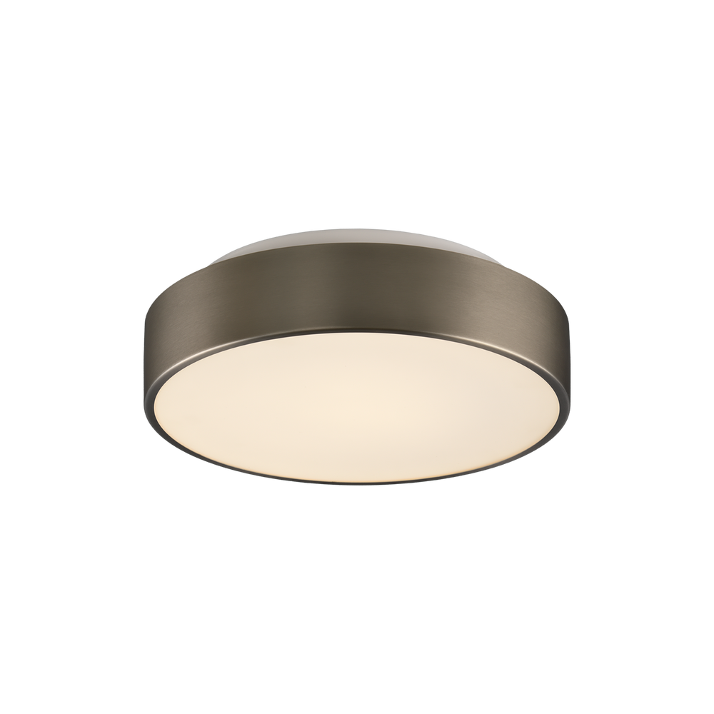 ACB Dins ceiling light 395/32 Matte Nickel, LED 24W 2520lm, CRI90 I IP44, integrated LED, Kelvin 2700K-3000K Slide Switch P0395270NM