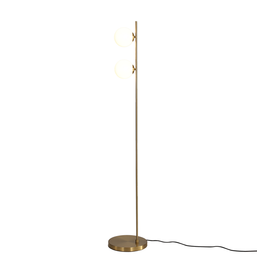 ACB Doris Floor Lamp Old Gold/Opal LED G9 2x I H3820180O