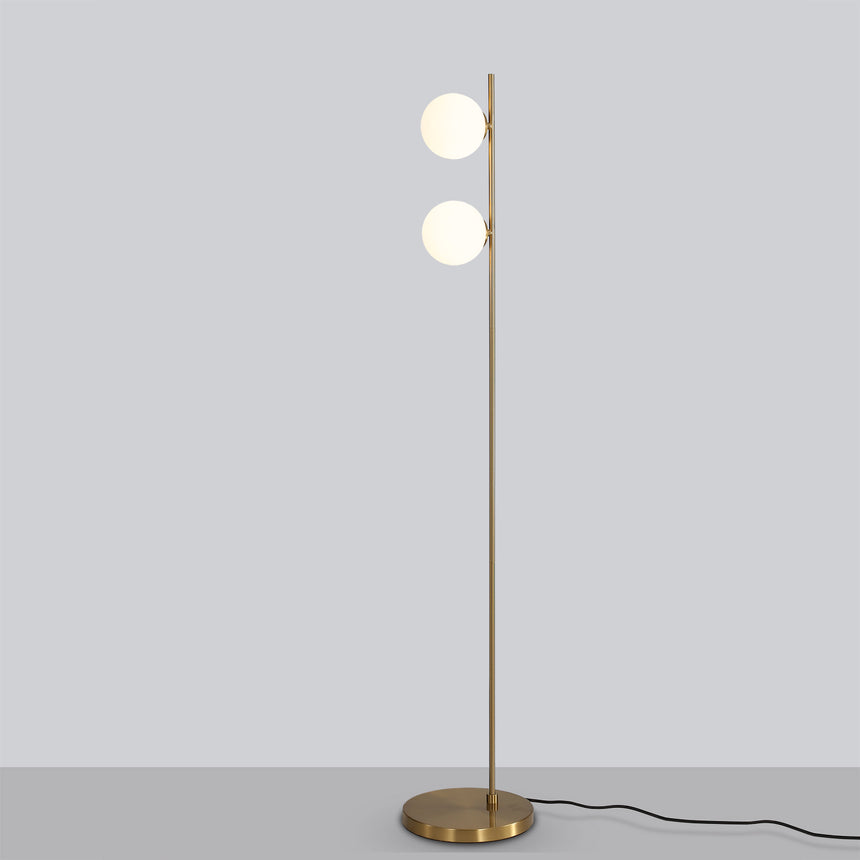 ACB Doris Floor Lamp Old Gold/Opal LED G9 2x I H3820180O