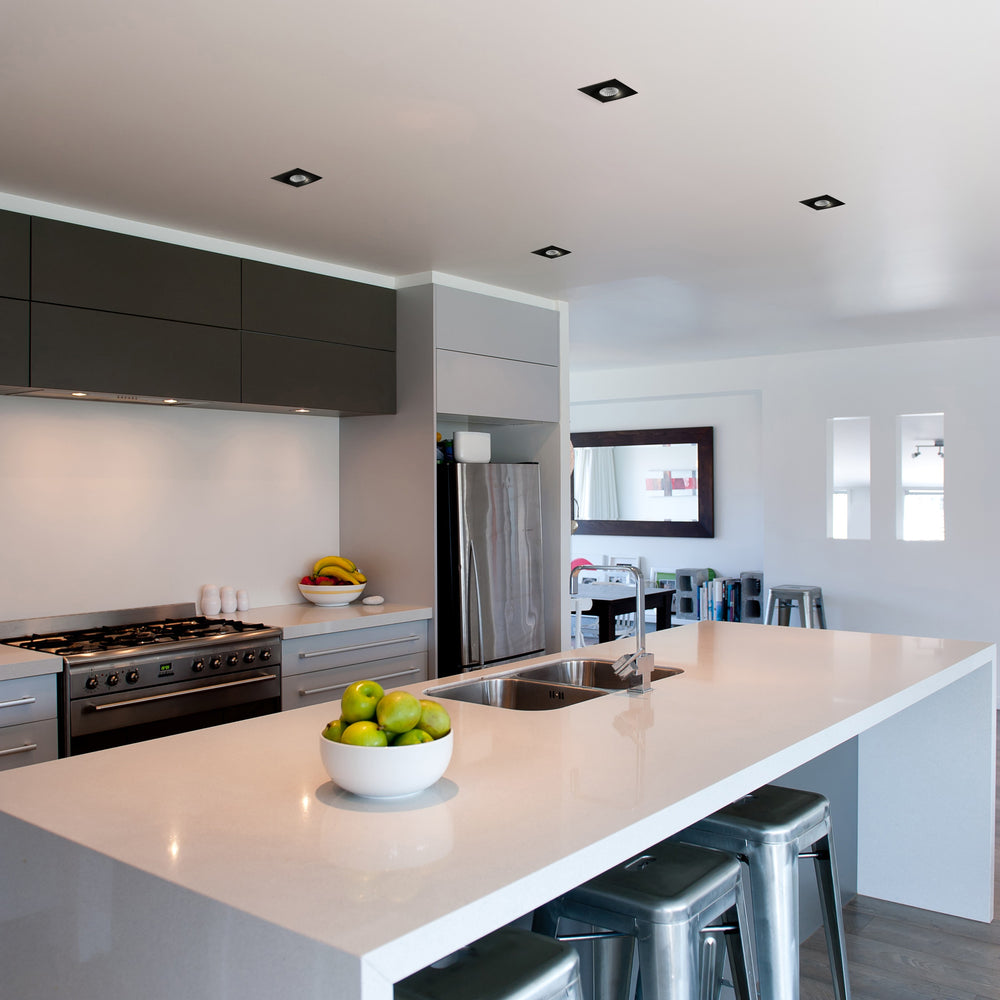 ACB Doro Recessed 3789/10 Textured Black, LED GU10 8W, I E37890N