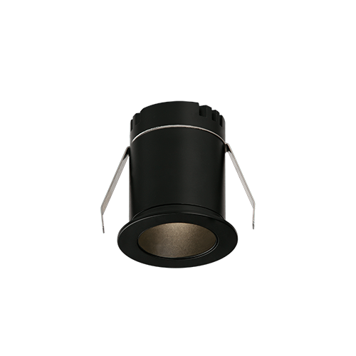 ACB Dot Recessed 3949/4 Black, LED 3W 2700K 245lm, CRI90 I, integrated LED E3949090N