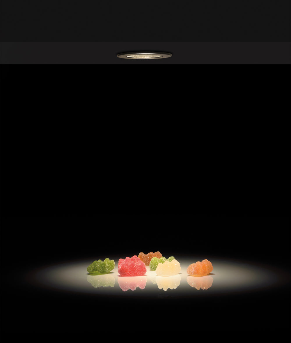 ACB Dot Recessed 3949/4 Black, LED 3W 3000K 245lm, CRI90 I, integrated LED E3949000N