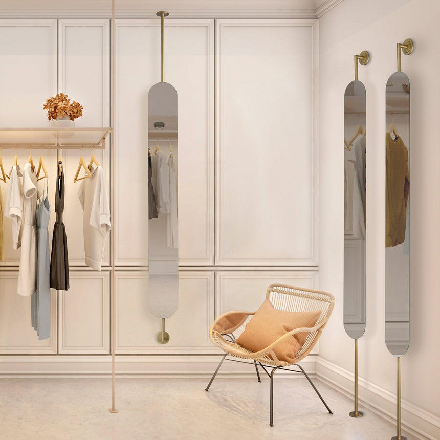 ACB Dresscode espejo 160x20cm techo oro A107341R1036