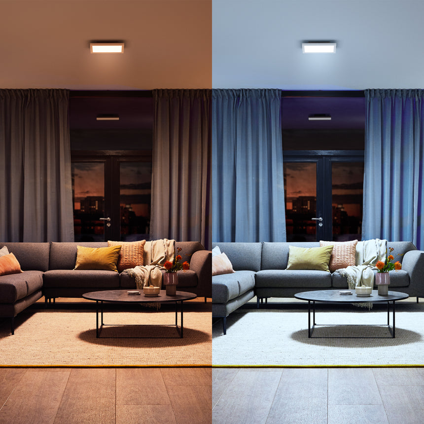 Philips Hue Panel LED Aurelle blanco White Ambiance 19W 1940lm 8720169328976 - imagen 4