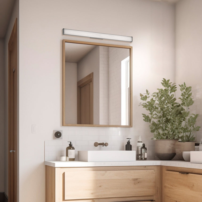 ACB Dune Aplique baño opal/cromo LED 19W 3000K-4000K Slide Switch A3992070C