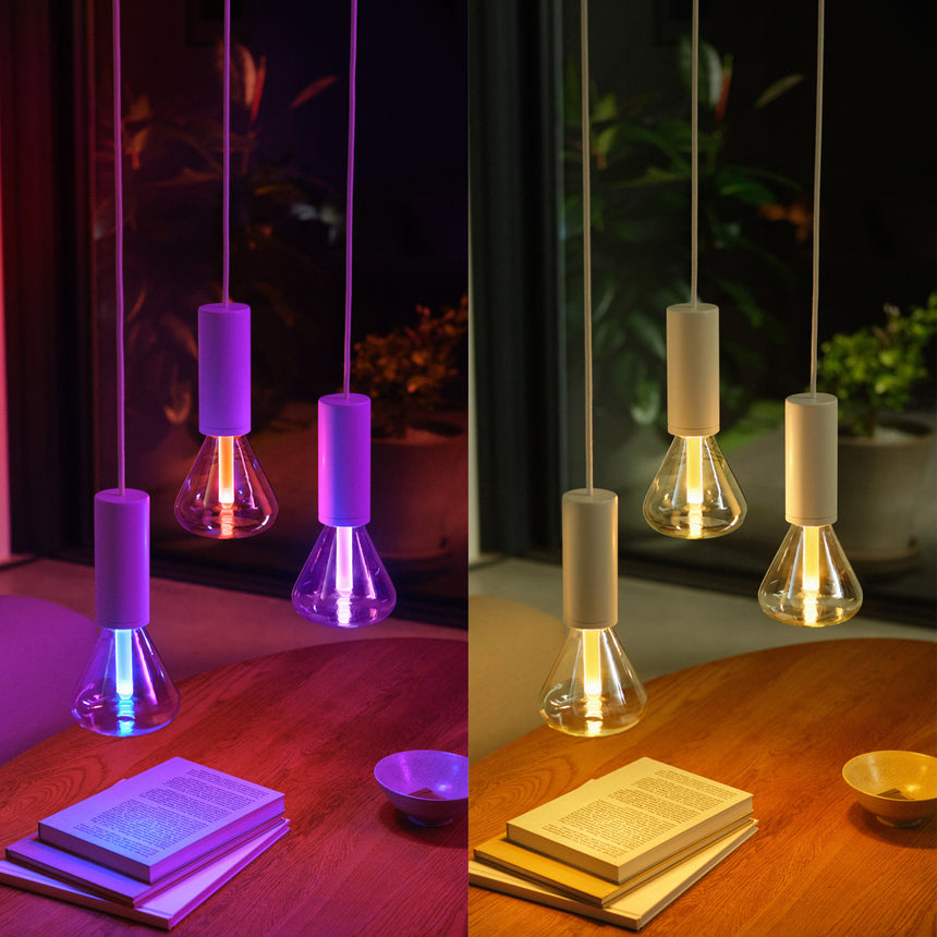 Philips Hue White and Color Ambiance Bombilla Lightguide RGBW E27 6,8W 500lm 8720169311978 - imagen 5