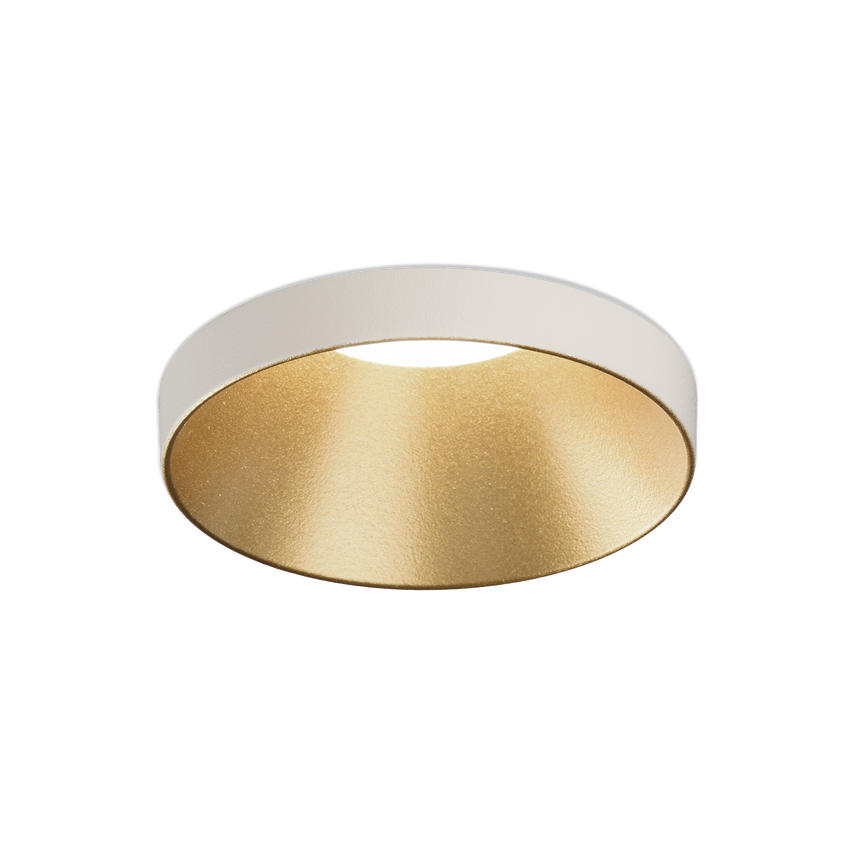 ACB Einar Recessed 3558/8 Textured White/Technical Gold, LED GU10 8W, I P35581BOT