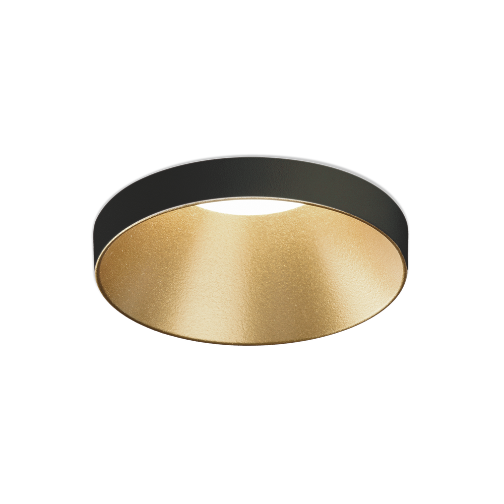 ACB Einar Recessed 3558/8 Textured Black/Technical Gold, LED GU10 8W, I P35581NOT