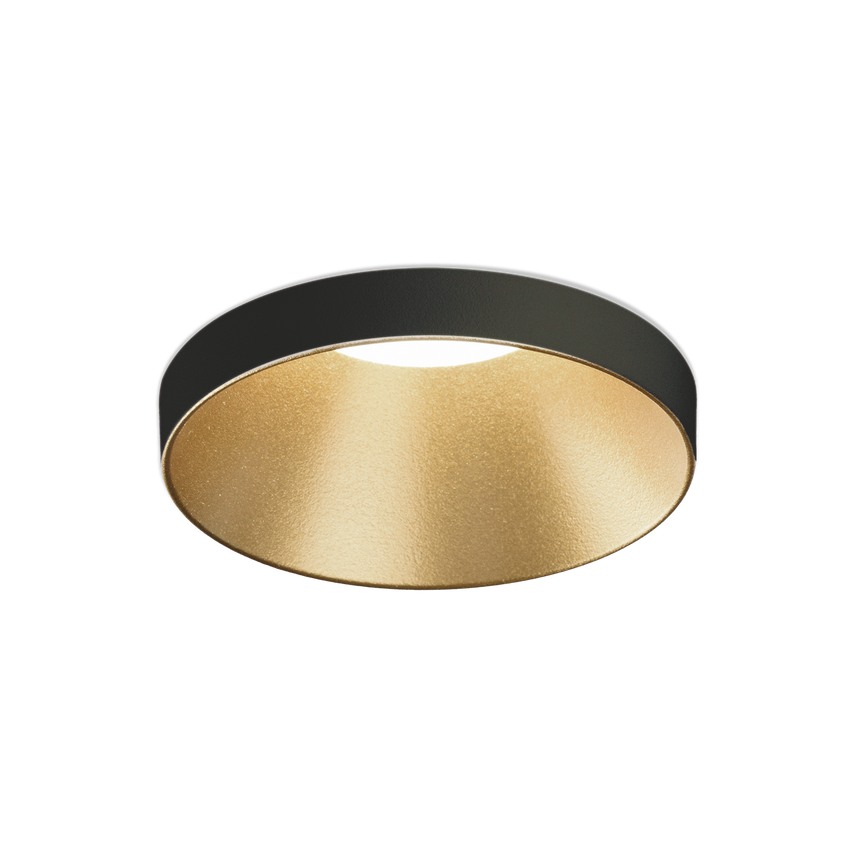 ACB Einar Recessed 3558/8 Textured Black/Technical Gold, LED GU10 8W, I P35581NOT