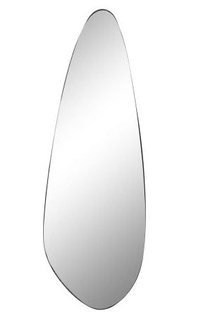 Espejo ovalado marco hierro negro 160x55 221311