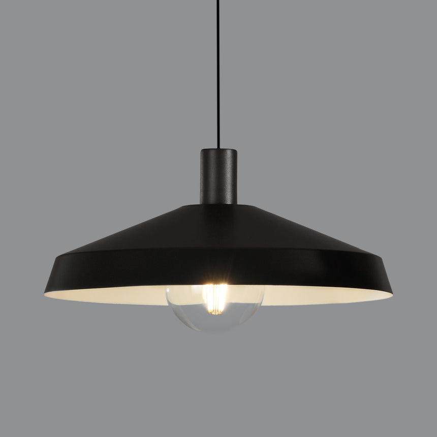 ACB Evelyn Lámpara de techo colgante LED Negro E27 15W C3906082N