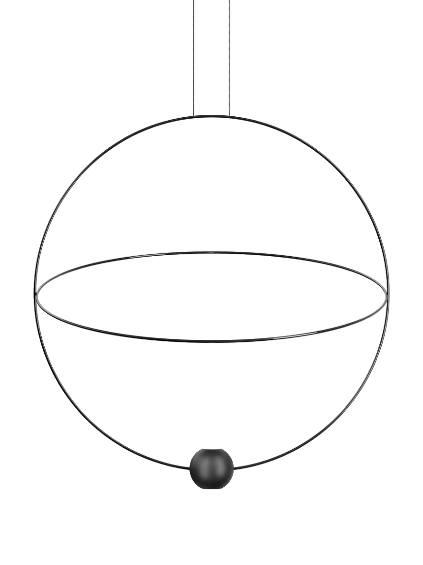 Lodes Lámpara colgante Elara Large negro LED 3000K 20622-2230